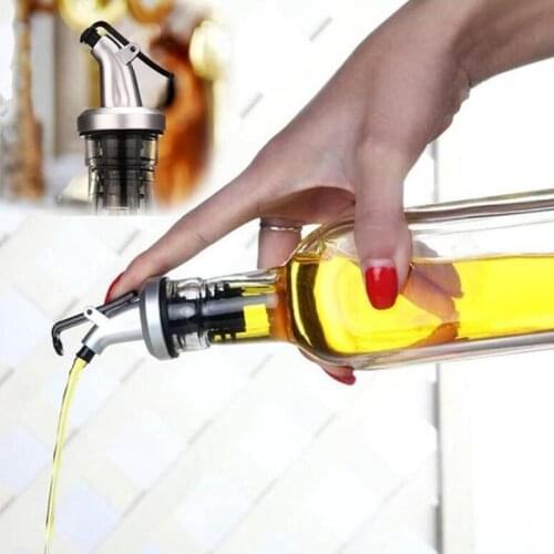 10Pcs Wine Spout Pourer Olive Oil Sauce Liquor Dispenser Leak-proof Bottle Stopper Bar Kitchen Tools Sprayer Liquor Dispenser