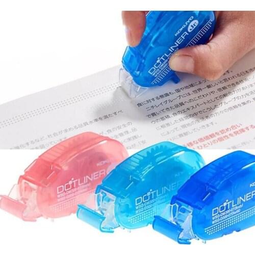 4 Pcs / Pack 6mmx8m Double-sided Adhesive Tape Roller Permanent Adhesive Coating Machine Tape Dispenser Can Be Added