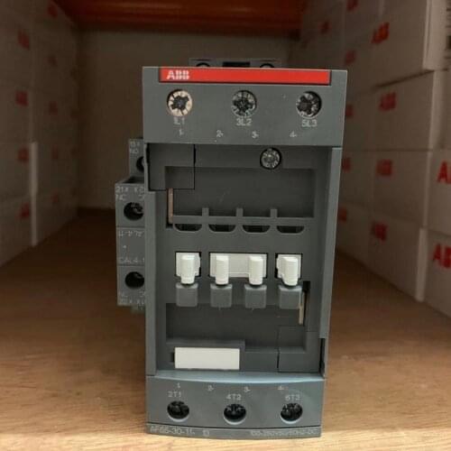 ABB 3-ploe contactors AF series AC/DC operated 1NC+1NO 65A 30kw AF65-30-11-13 AF65-30-11-14