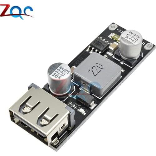 DC-DC Step Down Buck Converter Power Supply Module DC 8-32V to DC 5V 3A Voltage Protection Support DCP Protocol USB Fast Charger
