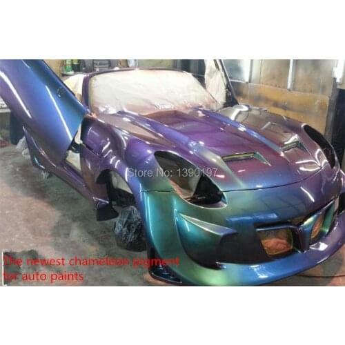 Chinese supplier 86081 Chameleon effect pearl Pigment powder color travel for paint , cosmetics and auto paint