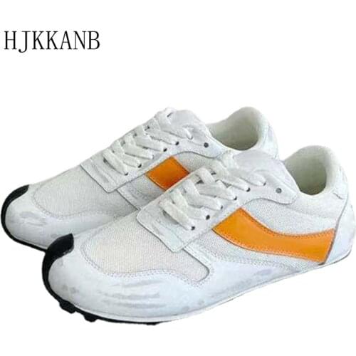 Personalized Design Lace Up Flat Sneakers Unisex Retro Style Dirty shoes Comfortable Breathable Casual Shoes Outdoor Walk Shoes