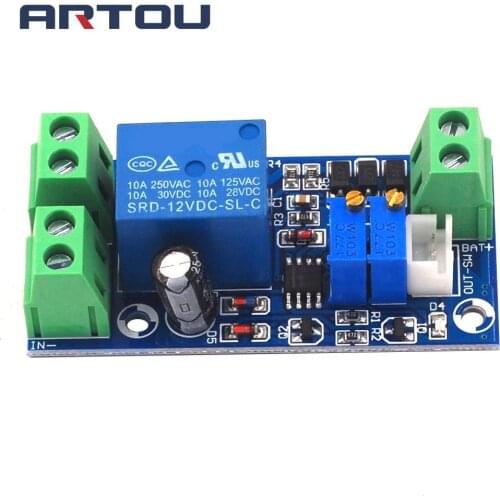 12V Battery Anti-over-prevention Overvoltage Control Module Undervoltage Automatic Charging Lithium Battery Protector Board