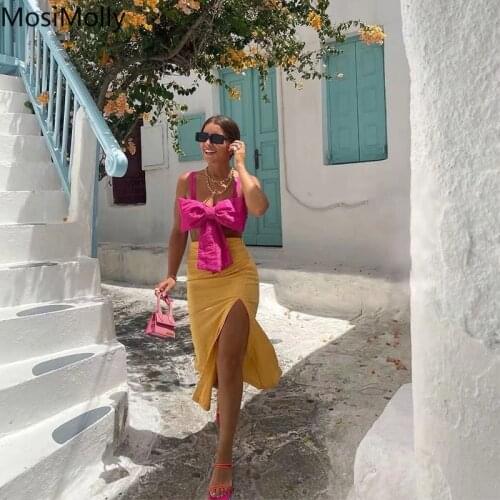 Женские юбки миди Mosimolly China At AliExpress