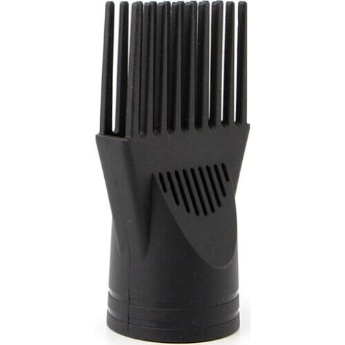 Black Professional Hairdressing Salon Hair Dryer Diffuser Blow Collecting Wind Comb