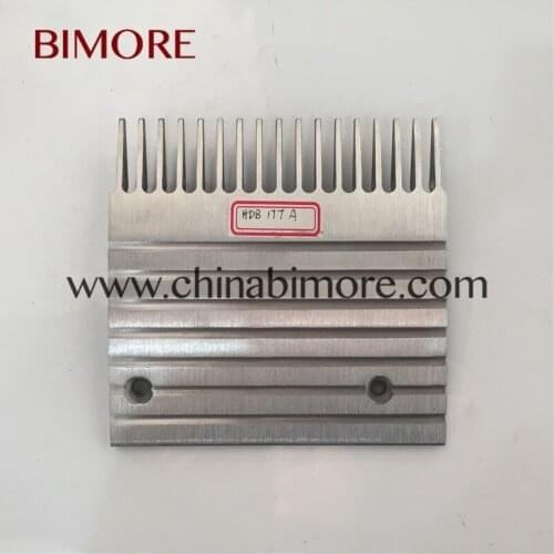 10PCS/LOT BIMORE Escalator comb GOA453A6 17Teeth 5-5/8' use for Ot-is 142*140mm