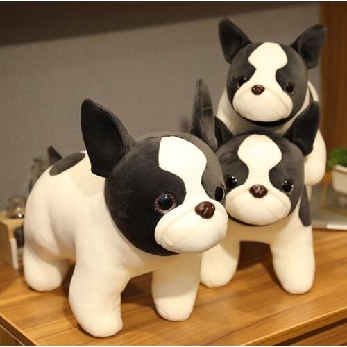 35/40/45cm Cute Bulldog Plush Toy Stuffed French Bulldog Plush Toys Children Soft Throw Pillow Baby Kids Puppy Gift