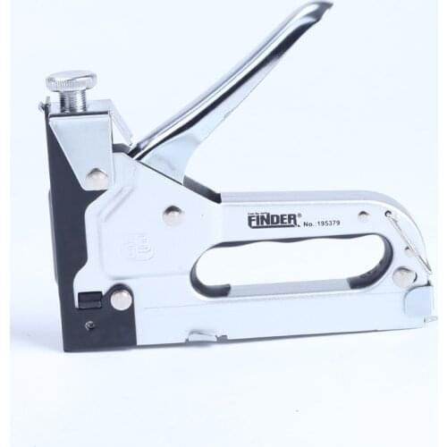 Stapler Manual Brad Nailer Power Adjustment Stapler for Wood, Upholstery