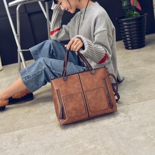 Shoulder bags for women 2020 New female bag fashion crossbody bag luxury handbags women bags designer Retro large capacity bag
