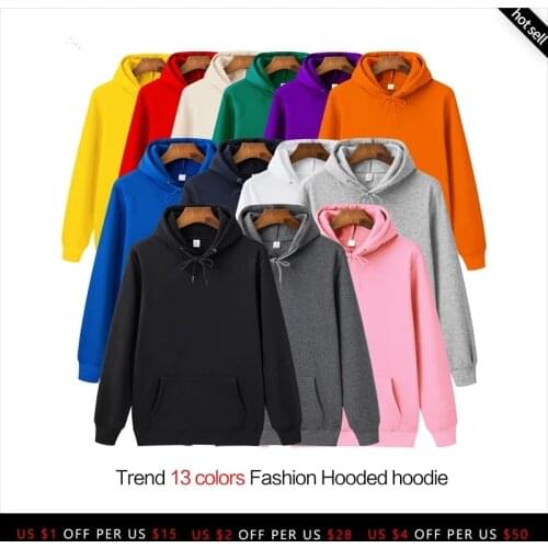 Men Fashion Brand Mens Hoodies 2019 Spring Autumn Male Casual Hoodies Sweatshirts Mens Solid Color Hoodies Sweatshirt Tops