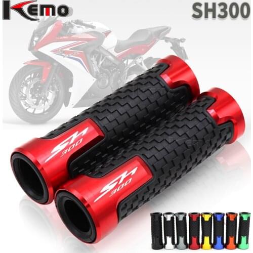 For HONDA SH300 SH 300 7/8" 22mm Universal Motorcycle Accessories CNC Aluminum Handlebar Hand Grips Handle Bar End Grip