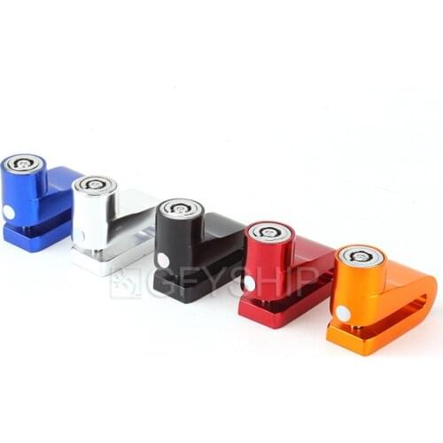 Universal Motorcycle Lock Motorcycle Brake Disc Lock Anti Theft Scooter Lock With Key For Most Moto Motocross Pit Dirt Bike ATV