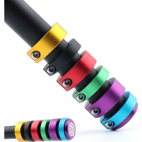 Bicycle grips 2psc Aluminum alloy bicycle handles Multicolor handlebar lock ring Suitable for MTB грипсы для велосипеда