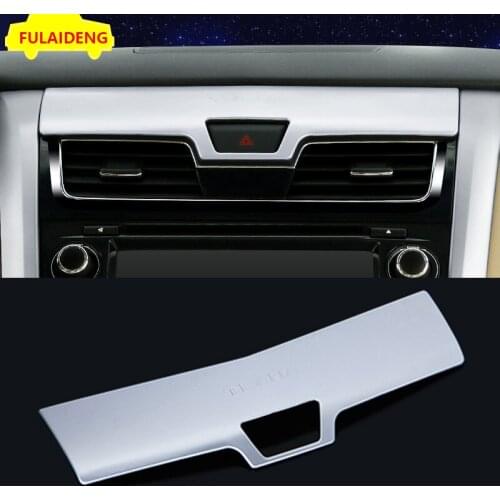 1PCS For Nissan Teana Altima 2013-2018 ABS Central control panel Cover Trim Car Styling Accessories
