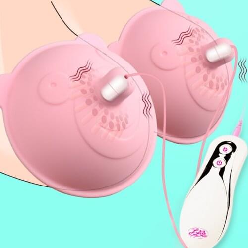 10 Frequency Nipple Sucker Pump Sex Toys for Woman Nipple Stimulator Breast Enlargement Masturbation Nipple Sucker