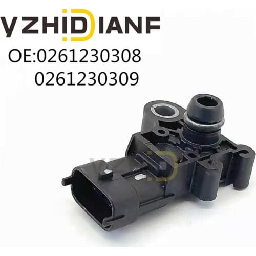 1x Manifold MAP Sensor Boost Pressure Sender For Ford- Citroen- Jaguar- Mazda- Peugeot-Volvo 0261230309 AG91-9F479-AB 0261230308