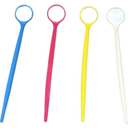 2000 PCS Portable Plastic Eyelash Makeup Mirror For Girl or Girlfriend Gift Mix Color