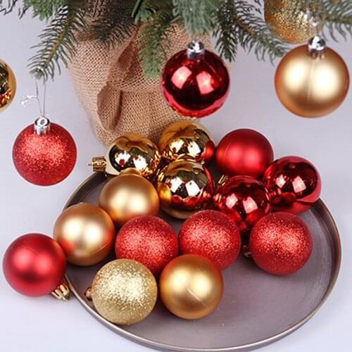 24 Pcs 3cm Cute All-match Xmas Ball Christmas Decorations For Home Ornament Christmas Tree Decorations New Year Decorations