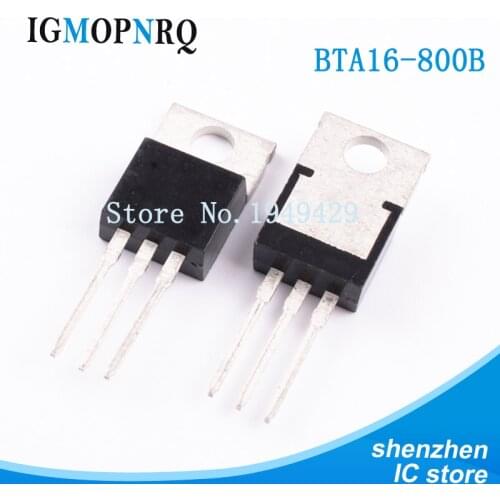 5pcs/lot BTA16-800B TO-220 BTA SCR new