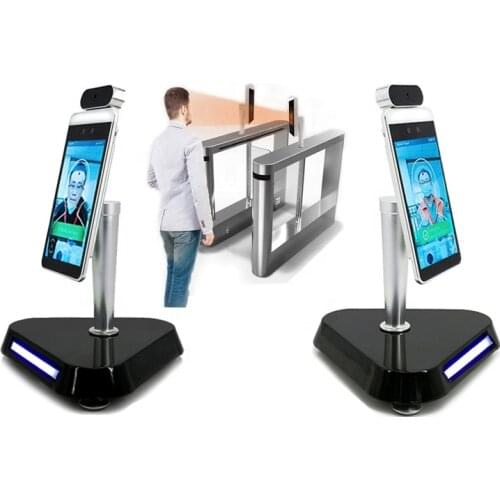 8 Inch Face Recognition Body Temperature Sensor Thermal Image Camera Security Door Access System Android Temperature Scanner