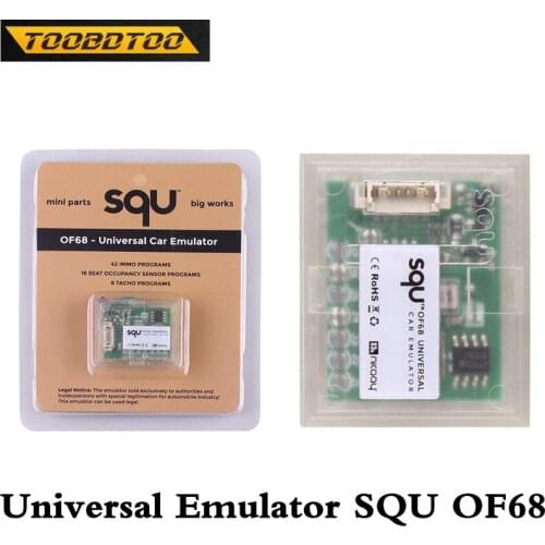 Free Shipping Car-Emulator SQU OF68 Universal SQU Signal Reset Immo off Seat occupancy sensor/Tacho programs Diagnostic Tool