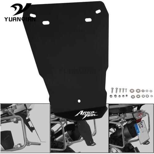 CNC Aluminum For HONDA Africa Twin CRF1100L 2019-2021 AFRICATWIN CRF 1100L ADVENTURE License Number Plate Holder Splash Guard