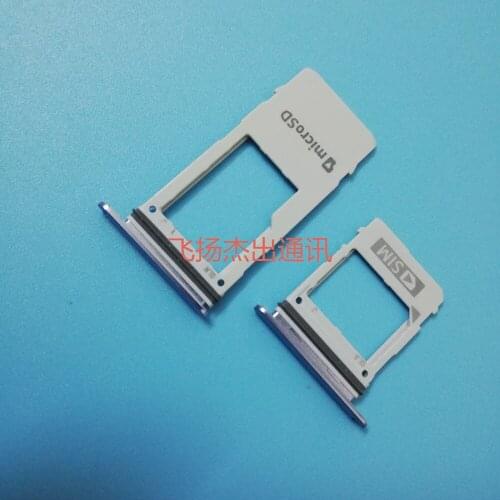 For Samsung Galaxy A8 2018 A530 A730 A530F SD SIM Card Tray Reader Socket