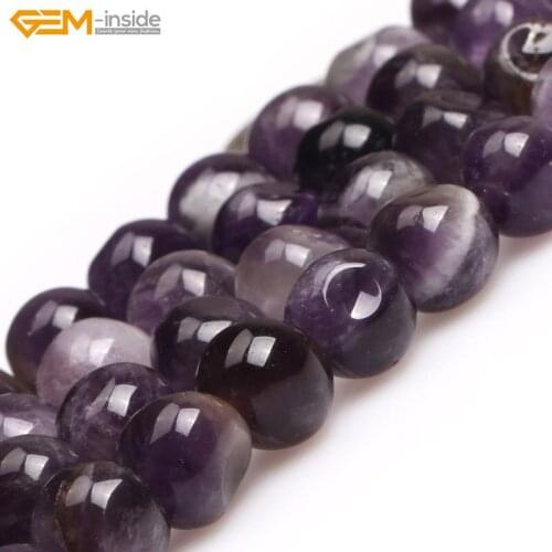Gem-inside Natural Stone beads Freeform Baroque Potato Amethyst Beads For Jewelry Making Beads DIY Beads Valentine Gift