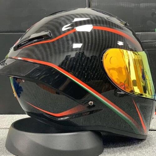 Racing Adult Motocross Off Road Helmet ECE Approved Motorcycle Helmet Gp r Spoiler Black And Red Track Helmet