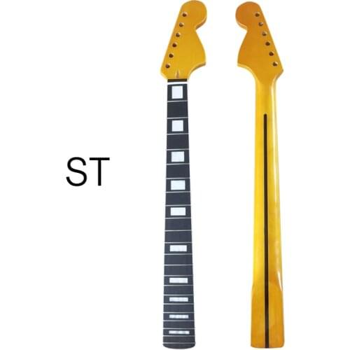 Rosewood Fingerboard Maple 22 Frets Guitar Neck For Electric Jazz Bass Guitar Neck Parts