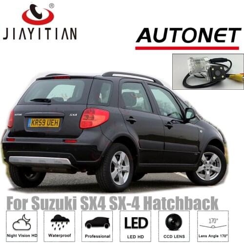 JIAYITIAN Rear Camera For Suzuki SX4 SX-4 Hatchback MK1 2009 2010 2011 2012 CCD Night Vision License Plate camera buckup camera