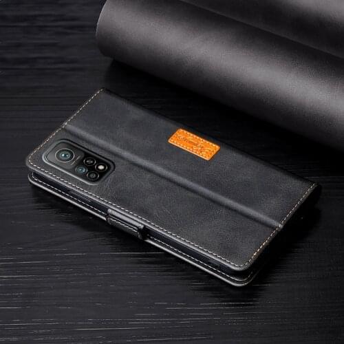 Magnetic Case for Xiaomi Mi 10T Pro wallet flip Cover Leather Card Slots Phone Case for Xiaomi Mi 10T 6.67inch Leather Flip Case