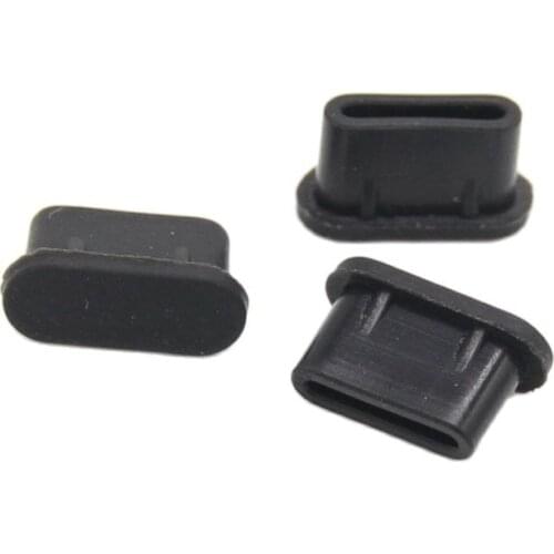 Type C Dust Plug USB Charging Port Type-C protective cover Rubber Covers 10pcs/lot