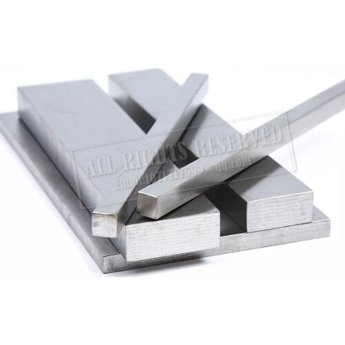 Titanium rod 20mmx30mm 20mmx40mm 25mmx40mm Square titanium steel rod titanium flat iron alloy Ti steel