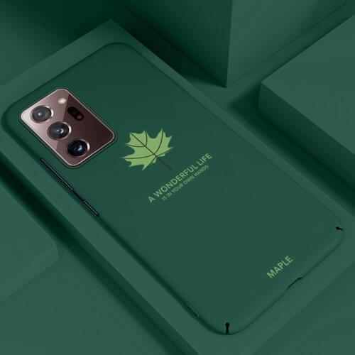 Ultra-thin Colorful Matte Hard PC Phone Case For Samsung Galaxy S20 S10 E 5G S9 S8 Note 20 10 9 8 Plus Luxury Cute Frosted Cover