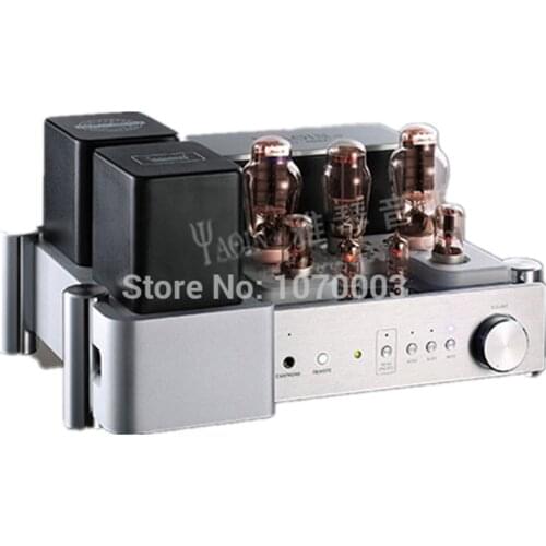 K-023 YAQIN MS-300C Integrated Vacuum Tube Amplifier class A single-ended amplifier 300Bx2 8.5Wx2 Earphone amplifier 110V/220V