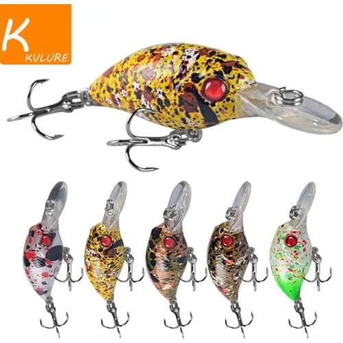 1PCS 4.5cm 3g Crankbait Fishing Lure Quality Minnow Lure 3D Eyes Plastic Hard Bait Pesca Artificial Jig Wobblers Fishing Bait