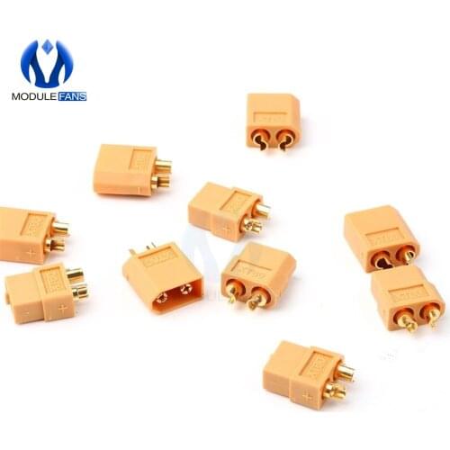 10Pairs 20pcs XT60 XT-60 Male Female Bullet Connectors Plugs For RC Lipo Battery and motor