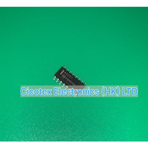 10pcs/lot MC74AC257DG SOP16 MC74 AC257 DG IC MUX DUAL 4INP 3STATE 16-SOIC MC74AC257DR2G MC 74AC257DG MC74AC 257DR2G