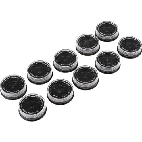 10pcs Mini Nail Art Empty Storage Case Glitter Rhinestone Tips Container Box