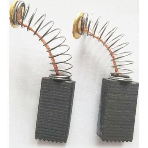20Pcs Carbon Brush Power Tool Parts 5x8x15mm Motor Graphite Brushes Feathered For Parkside Angle Grinder Trimmer Electric Hammer