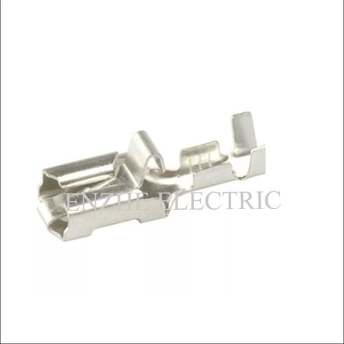 500PCS terminal female auto wire connector Plugs socket Fuse box Wire harness Soft Jacket DJ624-D6.3B