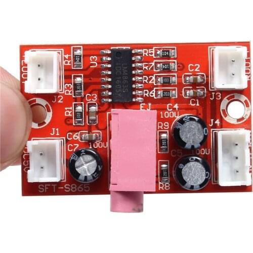 5V 3W + 3W mini Hifi LM4863 fever dual-channel amplifier board SFT-S865