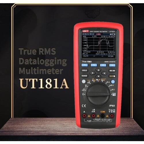UNI-T UT181A Digital Multimeter True RMS Tester Data Logging DMM Cap Temp Meter USB/Bluetooth Transfer/Temperature Measurement