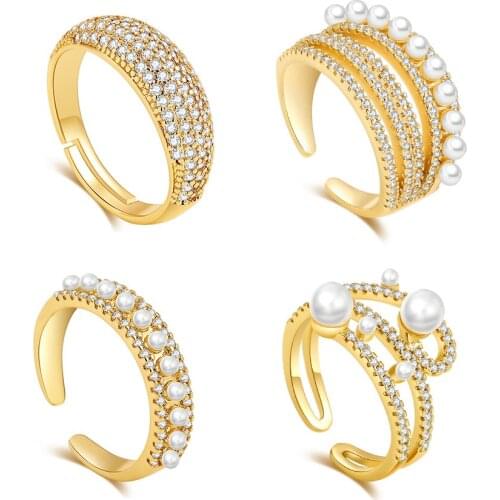 Erpels Rings With Crystals