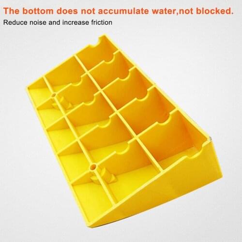 Car Plastic Threshold Ramp Kit Portable Curb Ramps Lightweight Heavy Duty For Trailer Truck Bike Motorcycle Tire Accessories 20