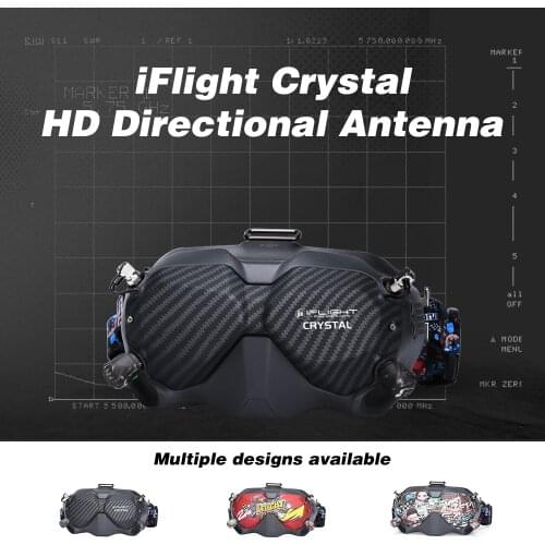IFlight Crystal HD Patch 5.8GHz Directional Antenna High Gain Long Range Module For RC DIY FPV Racing Drone