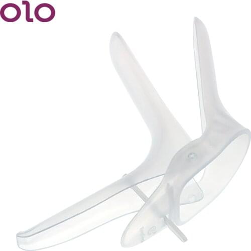 OLO Anal Speculum Colposcopy Voyeuristic Device Medical Themed Toys Expansion Vaginal Sex Toys for Women Adult Product Plastic