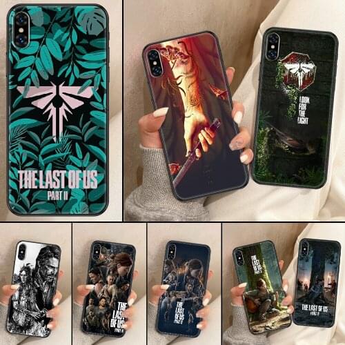 The Last Of Us Part 2 Phone Case For iphone 5 5S SE 2 6 6S 7 8 11 12 Mini Plus X XS XR Pro Max black tpu back silicone