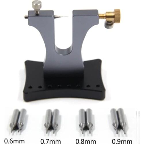 Professional Aluminum alloy 8 Pins Damaged Screw Extractor Broken Screw Remover Tool Tool for Watchmaker Watch Repair Tool